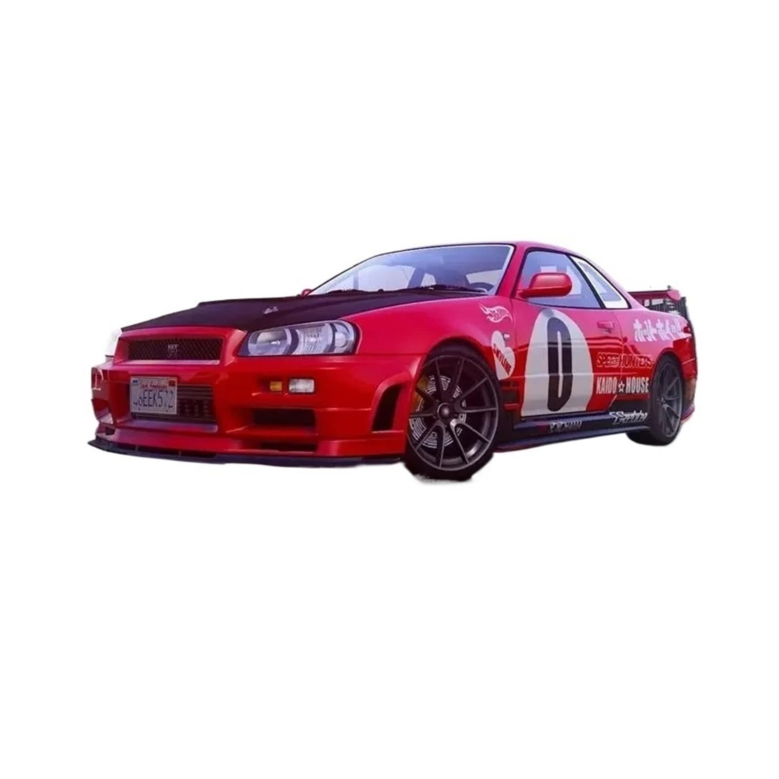 Amazon.co.jp: 1/64 GT-R R34 Mk5 FNF に適しています ダイキャスト
